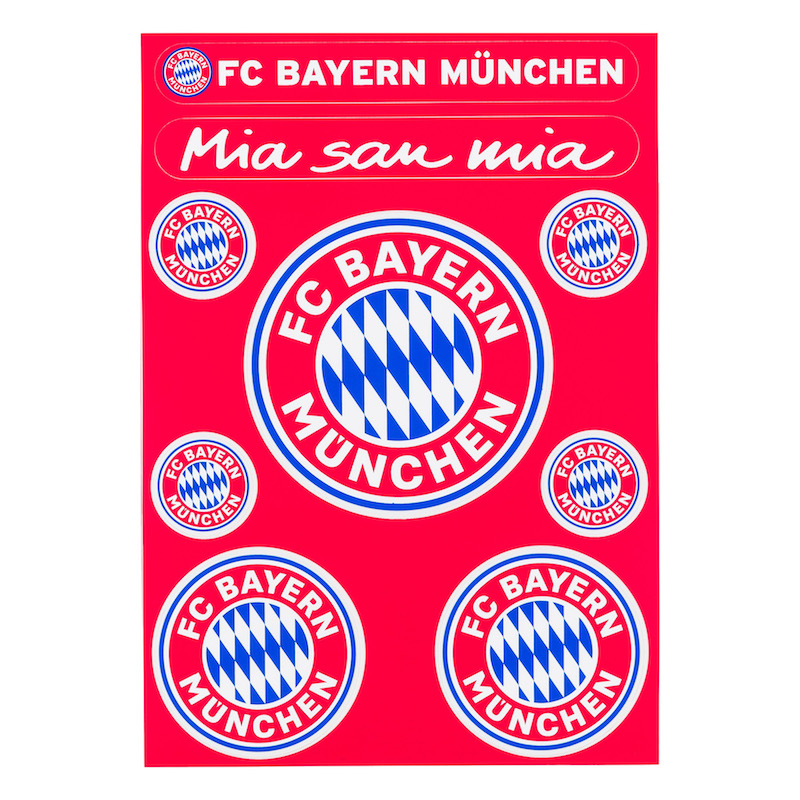 Bayern München Aufkleber Set