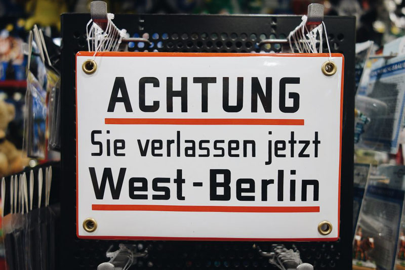 Berlin Straßenschild