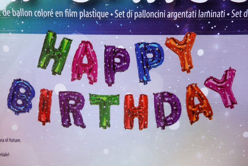 Happy Birthday Ballons