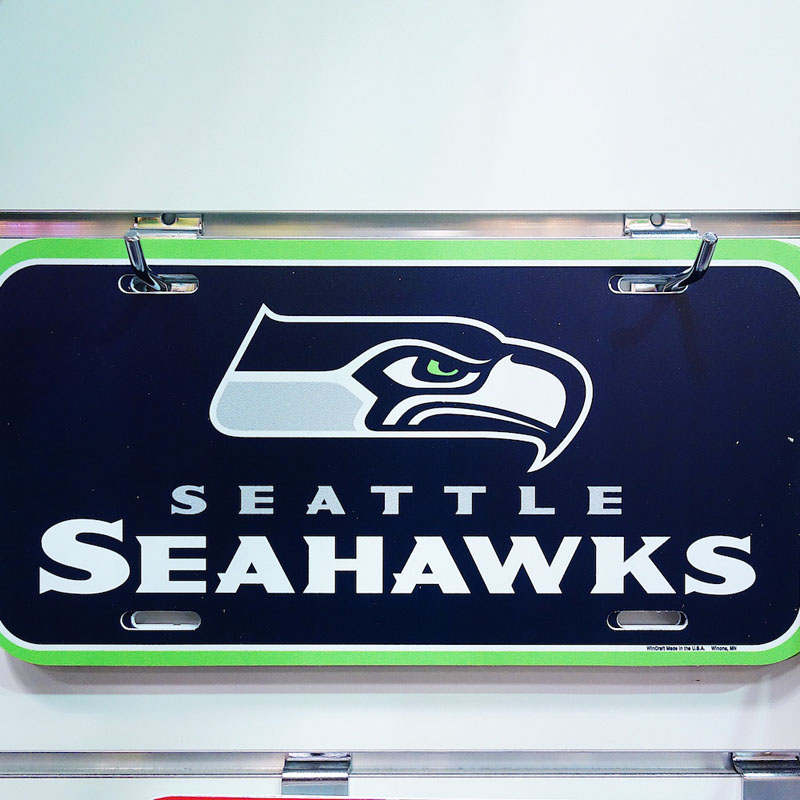 Seattle Seahawks Schild